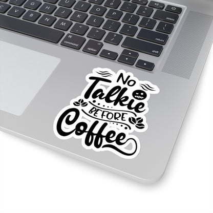 Coffee Lover Kiss-Cut Stickers, Funny Sticker Pack for Laptop Water Bottle, No