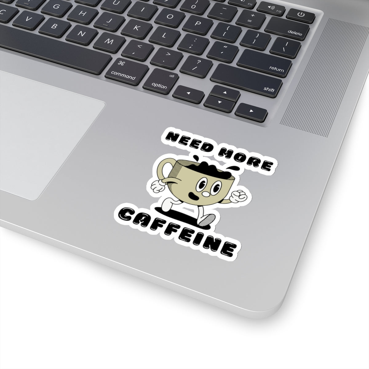 Need More Caffeine, Kiss Cut Coffee Stickers, Decals, Coffee Lover Gifts