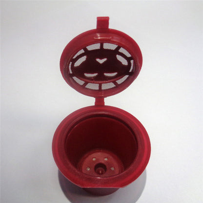 Capsule Cup Coffee Filter With Recirculating Plastic Shell