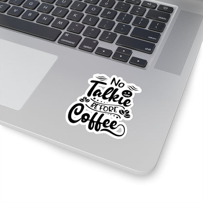 Coffee Lover Kiss-Cut Stickers, Funny Sticker Pack for Laptop Water Bottle, No