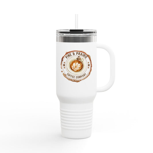 Travel Mug Pine and Prairie Coffee Merch