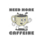 Need More Caffeine, Kiss Cut Coffee Stickers, Decals, Coffee Lover Gifts