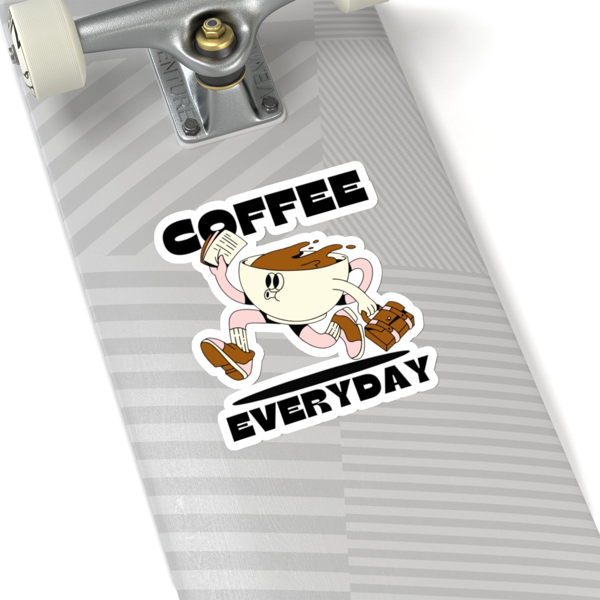 Coffee Everyday Kiss-Cut Stickers for Tumblers, Bottles, Mugs, Cute Sticker Pack